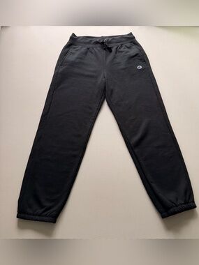 Champion Black Women's Fleece Jogger Pants with Logo